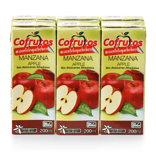 Bebida de zumo de Manzana
