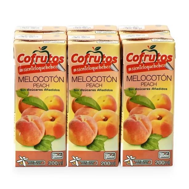 Bebida de zumo de Melocotón