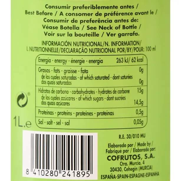 100% Grape Juice - Must 1L Bottle