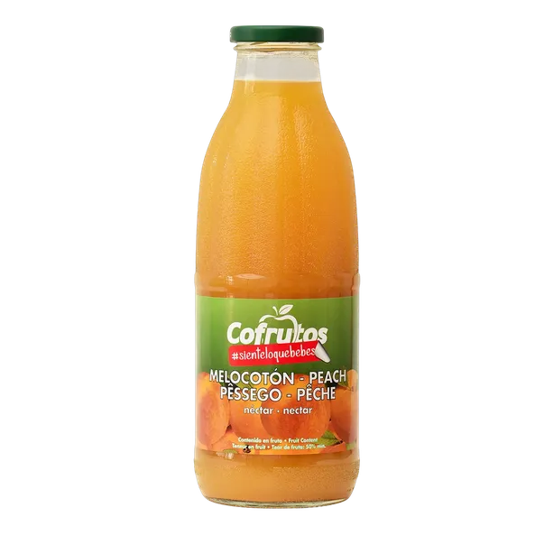 Nectar de Pêche Bouteille 1L