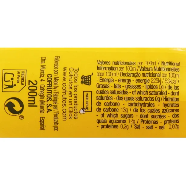 Nectar de Mangue Petite bouteille