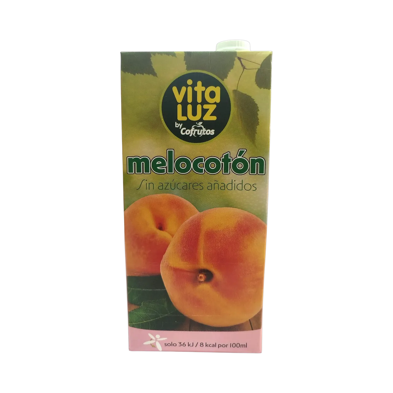 Bebida refrescante de zumo de Melocotón