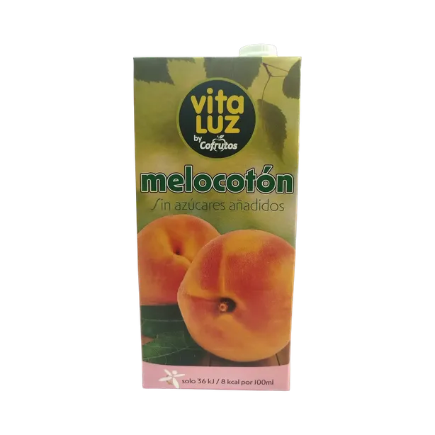 Bebida refrescante de zumo de Melocotón